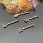Lot of 200pcs mini Brass Shovel dollhouse miniature toy/jewelry Charm