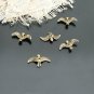 Lot of 500pcs mini Brass Swallow dollhouse miniature toy/jewelry Charm B1