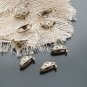 Lot of 500pcs mini Brass Shorts dollhouse miniature toy/jewelry Charm B1