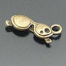 Lot of 1000pcs mini Brass Glasses dollhouse miniature toy/jewelry Charm B1