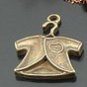 Lot of 300pcs mini Brass baby Cloth dollhouse miniature toy/jewelry Charm