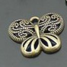 Lot of 300pcs mini Brass Butterfly dollhouse miniature toy/jewelry Charm