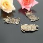 Lot of 100pcs mini Night Owl doll house miniature toy/jewelry Charm
