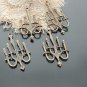Lot of 100pcs mini brass Candleholder dollhouse miniature toy/jewelry Charm