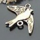Lot of 30pcs mini Gold Swallow dollhouse miniature toy/jewelry Charm