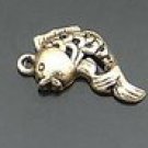 Lot of 50pcs mini Gold Fish dollhouse miniature toy/jewelry Charm