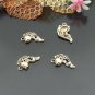 Lot of 50pcs mini Gold Fish dollhouse miniature toy/jewelry Charm