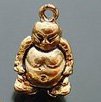 Lot of 10pcs mini Gold Buddha dollhouse miniature toy/jewelry Charm