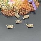 Lot of 500pcs mini Brass Mail dollhouse miniature toy/jewelry Charm CM715