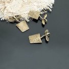 Lot of 300pcs mini Brass Pot Flower dollhouse miniature toy/jewelry Charm