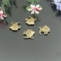 Lot of 200pcs mini Brass Tropical Fish dollhouse miniature toy/jewelry Charm B3
