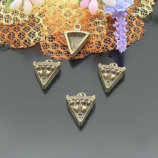 Lot of 300pcs mini Brass Cake dollhouse miniature toy/jewelry Charm