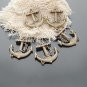Lot of 100pcs mini brass Anchor dollhouse miniature toy/jewelry Charm A2