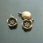 Lot of 500pcs mini Brass Flower dollhouse miniature toy/jewelry Charm B1