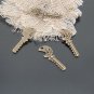 Lot of 300pcs mini Key Horn dollhouse miniature toy/jewelry Charm CM656