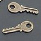 Lot of 500pcs mini Brass KEY dollhouse miniature toy/jewelry Charm CM650