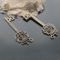 Lot of 100pcs mini brass Key dollhouse miniature toy/jewelry Charm CM648