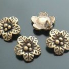 Lot of 500pcs mini Brass Flower dollhouse miniature toy/jewelry Charm B3