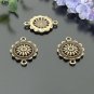 Lot of 300pcs mini Brass Sunflower doll house miniature toy/jewelry Charm B10