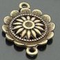 Lot of 300pcs mini Brass Sunflower doll house miniature toy/jewelry Charm B10