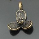 Lot of 100pcs mini Flower doll house miniature toy/jewelry Charm B14