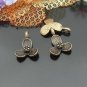 Lot of 100pcs mini Flower doll house miniature toy/jewelry Charm B14