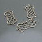 Lot of 100pcs mini brass Chinese Knot dollhouse miniature toy/jewelry Charm B2