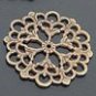 Lot of 200pcs mini Snowflake dollhouse miniature toy/jewelry Charm CM849