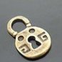 Lot of 500pcs mini Brass Padlock dollhouse miniature toy/jewelry Charm B2
