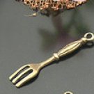 Lot of 1000pcs mini Brass Fork dollhouse miniature toy/jewelry Charm
