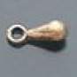 Lot of 600pcs mini Brass Raindrop dollhouse miniature toy/jewelry Charm B2