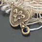 Lot of 500pcs mini Brass Heart dollhouse miniature toy/jewelry Charm CM626