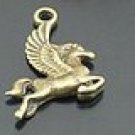 Lot of 500pcs mini Brass Flying Horse dollhouse miniature toy/jewelry Charm B2