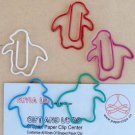 Lot of 96pcs Paper Clip Penguin Shaped/bookmark A2