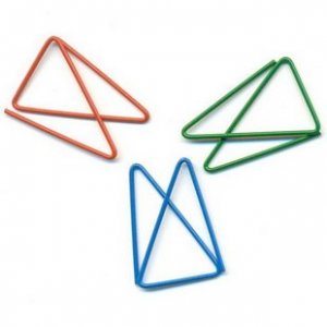 Lot of 96pcs Paper Clip Mail/flag Shaped/bookmark