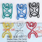 Lot of 96pcs Paper Clip Rope Jumping Shaped/bookmark