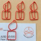 Lot of 96pcs Paper Clip Candle Shaped/bookmark