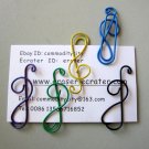 Lot of 100pcs Paper Clip MUSIC Shaped/bookmark