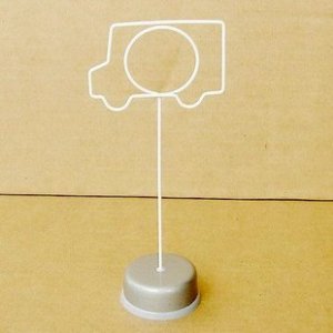 Memo & Name Holder Stand Display Car Shaped
