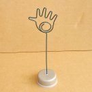 Memo & Name Holder Stand Display Hand/Palm Shaped