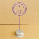 Memo & Name Holder Stand Display Alphabet M Shaped