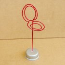 Memo & Name Holder Stand Display Toilet Lid Shaped