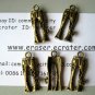 Lot of 300pcs mini Brass Jean Cloth dollhouse miniature toy/jewelry Charm