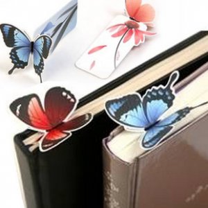 Lot of 20pcs Butterfly Bookmark