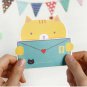 Lot of 20pcs kid Shaped mini Cartoon Postcard Greeting card