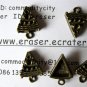 Lot of 300pcs mini Brass Cake dollhouse miniature toy/jewelry Charm