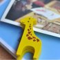Memo & Name Card Holder Stand Display Giraffe Animal Shaped