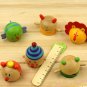Lot of 36pcs Wood Cartoon Pencil Sharpener/animal Lion