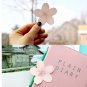 3 x Flower Shaped Paper Memo Pad Sticky /Desk Note