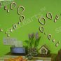 Lot of 2 Sets 3D Solid Wood Raindrop Wall Stickers/Home Decor